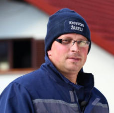 Postavljanje ostrešij Postojna